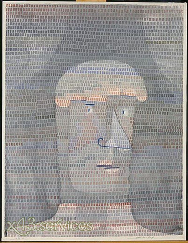 Paul Klee - Athletenkopf
